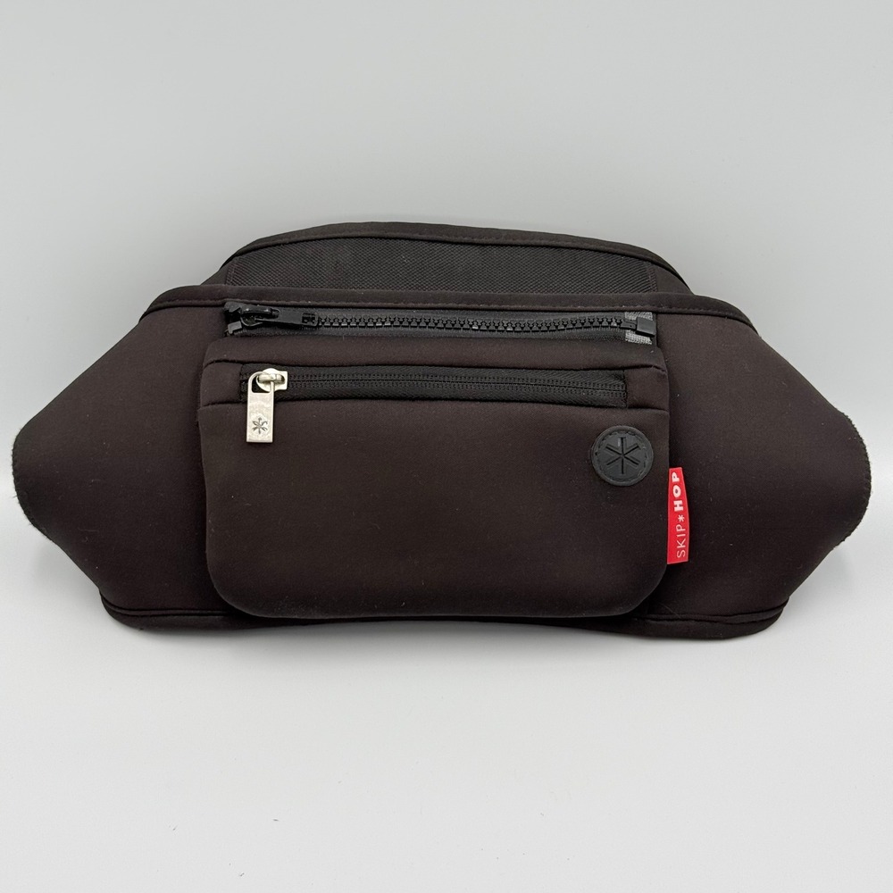 Skip‎ Hop Grab & Go Stroller Organizer Black Neoprene Universal Caddy Bag